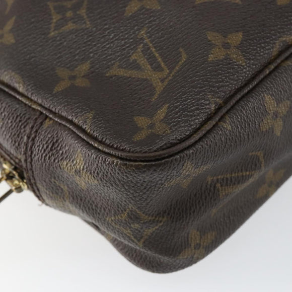 LOUIS VUITTON Monogram Trousse Toilette 23 Clutch Bag M47524 LV Auth 148052