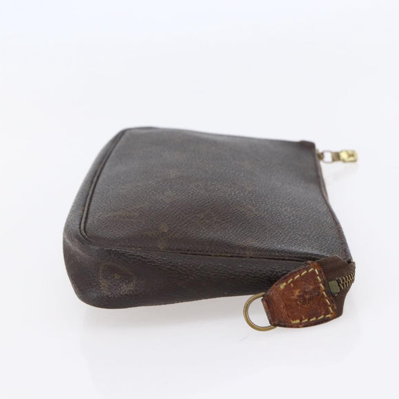 LOUIS VUITTON Monogram Pochette Accessoires Pouch M51980 LV Auth 148053