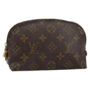 LOUIS VUITTON Monogram Pochette Cosmetic PM Cosmetic Pouch M47515 LV Auth 148054-1