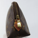 LOUIS VUITTON Monogram Pochette Cosmetic PM Cosmetic Pouch M47515 LV Auth 148054-8