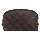 LOUIS VUITTON Monogram Pochette Cosmetic PM Cosmetic Pouch M47515 LV Auth 148054-13