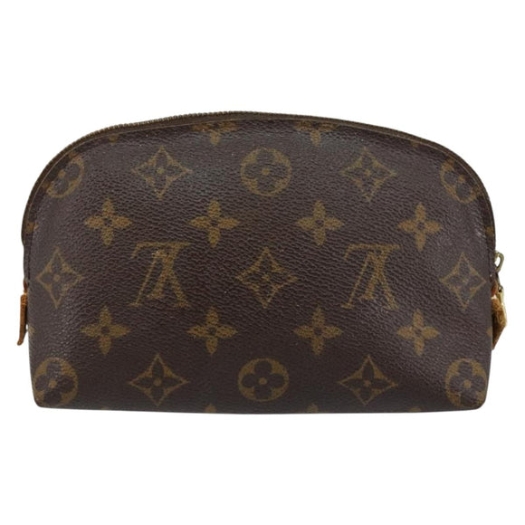 LOUIS VUITTON Monogram Pochette Cosmetic PM Cosmetic Pouch M47515 LV Auth 148054