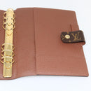 LOUIS VUITTON Monogram Agenda GM Terminplanerhülle R20006 LV Auth 148056-18