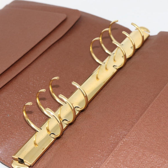 LOUIS VUITTON Monogram Agenda GM Terminplanerhülle R20006 LV Auth 148056