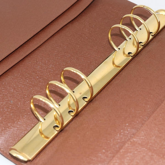 LOUIS VUITTON Monogram Agenda GM Terminplanerhülle R20006 LV Auth 148056