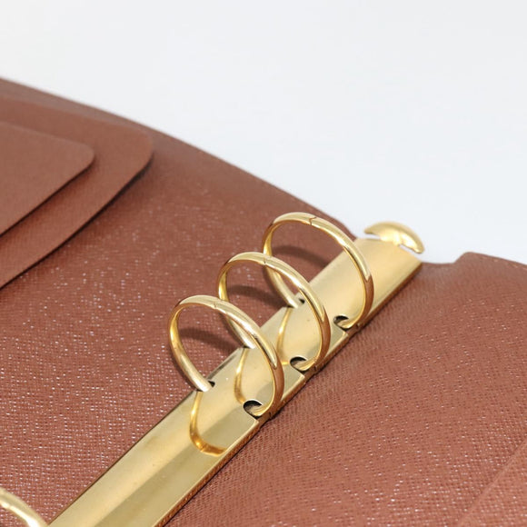 LOUIS VUITTON Monogram Agenda GM Terminplanerhülle R20006 LV Auth 148056