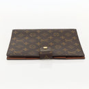 LOUIS VUITTON Monogram Agenda GM Terminplanerhülle R20006 LV Auth 148056-3