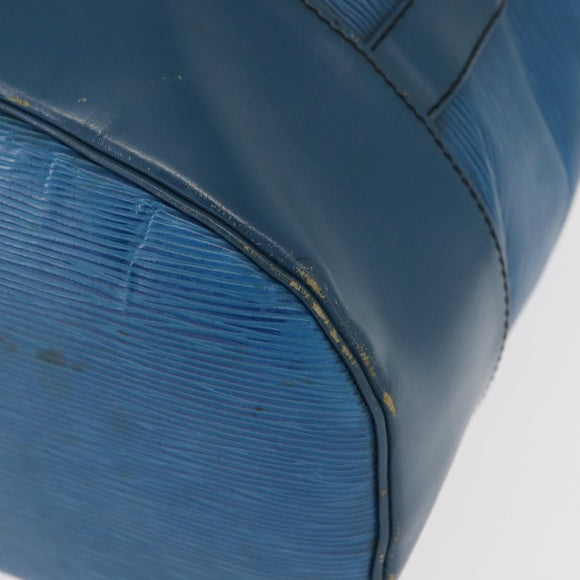 LOUIS VUITTON Epi Randonnee GM Shoulder Bag Blue M43085 LV Auth 148058