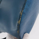 LOUIS VUITTON Epi Randonnee GM Shoulder Bag Blue M43085 LV Auth 148058-17