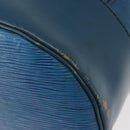 LOUIS VUITTON Epi Randonnee GM Shoulder Bag Blue M43085 LV Auth 148058-18