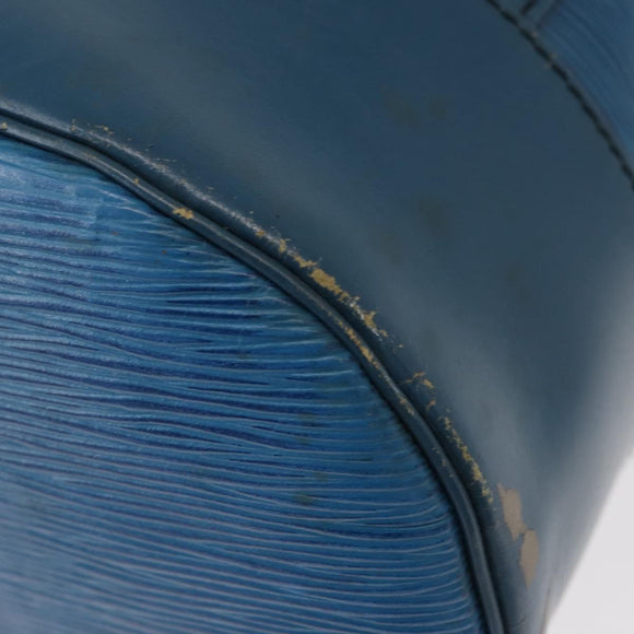 LOUIS VUITTON Epi Randonnee GM Shoulder Bag Blue M43085 LV Auth 148058