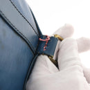 LOUIS VUITTON Epi Randonnee GM Shoulder Bag Blue M43085 LV Auth 148058-9