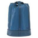 LOUIS VUITTON Epi Randonnee GM Shoulder Bag Blue M43085 LV Auth 148058-13