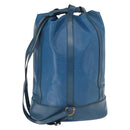 LOUIS VUITTON Epi Randonnee GM Shoulder Bag Blue M43085 LV Auth 148058-2