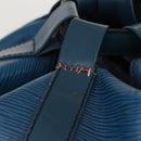 LOUIS VUITTON Epi Randonnee GM Shoulder Bag Blue M43085 LV Auth 148058-4