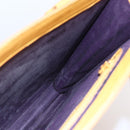 LOUIS VUITTON Epi Sac Plat Hand Bag Yellow M52079 LV Auth 148061-19