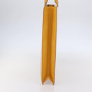 LOUIS VUITTON Epi Sac Plat Hand Bag Yellow M52079 LV Auth 148061-4