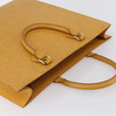 LOUIS VUITTON Epi Sac Plat Hand Bag Yellow M52079 LV Auth 148061-6