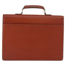 LOUIS VUITTON Epi Serviette Ambassador Business Bag Brown M54413 LV Auth 148062-2