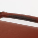 LOUIS VUITTON Epi Serviette Ambassador Business Bag Brown M54413 LV Auth 148062-8