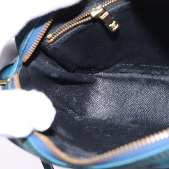LOUIS VUITTON Epi Trocadero 23 Shoulder Bag Blue M52305 LV Auth 148063