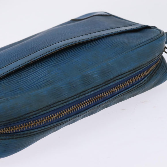 LOUIS VUITTON Epi Trocadero 23 Shoulder Bag Blue M52305 LV Auth 148063