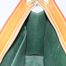 LOUIS VUITTON Epi Pochette Homme Bag Brown Zipangu Gold M52528 LV Auth 148065-19