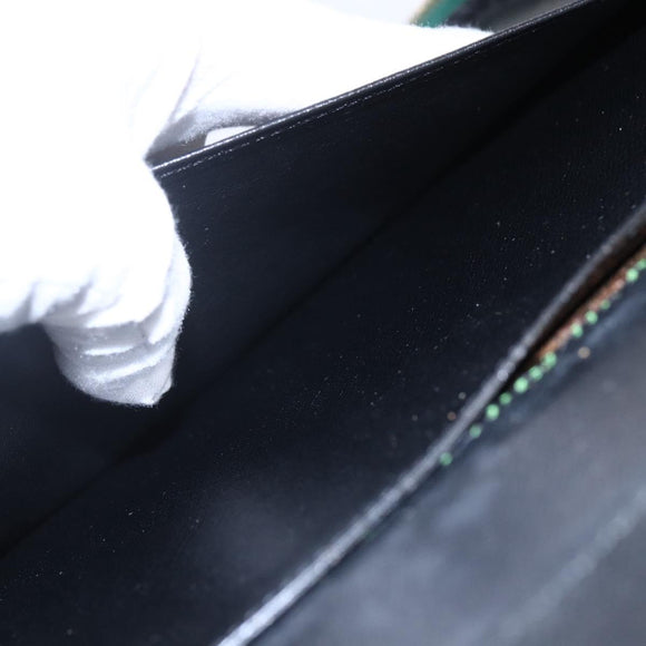 LOUIS VUITTON Epi Agenda Voyage Day Planner Cover Green LV Auth 148066