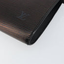 LOUIS VUITTON Epi Pochette Accessoires Accessory Pouch Black M52982 Auth 148067-9