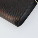 LOUIS VUITTON Epi Pochette Accessoires Accessory Pouch Black M52982 Auth 148067-15