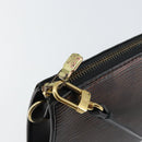 LOUIS VUITTON Epi Pochette Accessoires Accessory Pouch Black M52982 Auth 148067-10