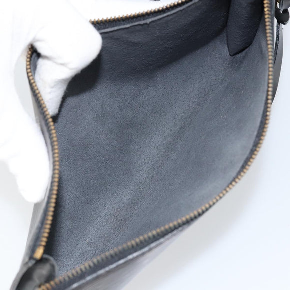 LOUIS VUITTON Epi Pochette Accessoires Accessory Pouch Black M52982 Auth 148067