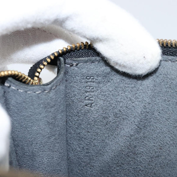 LOUIS VUITTON Epi Pochette Accessoires Accessory Pouch Black M52982 Auth 148067