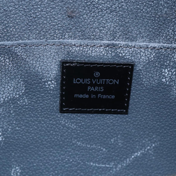 LOUIS VUITTON Epi Dauphine GM Cosmetic Pouch Black M48432 LV Auth 148068