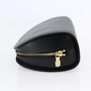LOUIS VUITTON Epi Dauphine GM Cosmetic Pouch Black M48432 LV Auth 148068-3