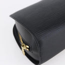 LOUIS VUITTON Epi Dauphine GM Cosmetic Pouch Black M48432 LV Auth 148068-14