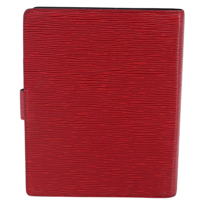 LOUIS VUITTON Epi Agenda GM Day Planner Cover Red R20217 LV Auth 148069 - 0