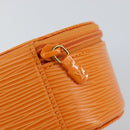 LOUIS VUITTON Epi Ecrin Bijoux 12 Jewelry Box Orange Mandarin LV Auth 148070-17