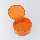 LOUIS VUITTON Epi Ecrin Bijoux 12 Jewelry Box Orange Mandarin LV Auth 148070-8