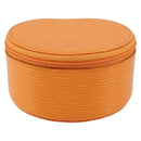 LOUIS VUITTON Epi Ecrin Bijoux 12 Jewelry Box Orange Mandarin LV Auth 148070-13