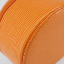 LOUIS VUITTON Epi Ecrin Bijoux 12 Jewelry Box Orange Mandarin LV Auth 148070-15