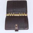 LOUIS VUITTON Damier Ebene Agenda MM Day Planner Cover R20240 LV Auth 148072-8