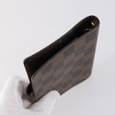 LOUIS VUITTON Damier Ebene Agenda PM Day Planner Cover 2Set R20700 Auth 148073-13