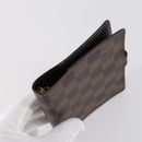 LOUIS VUITTON Damier Ebene Agenda PM Day Planner Cover 2Set R20700 Auth 148073-14