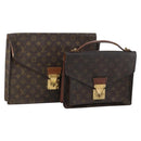 LOUIS VUITTON Monogram Bag 2Set LV Auth 148074-1