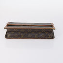 LOUIS VUITTON Epi Monogram Clutch Bag 4Set Black LV Auth 148075-10