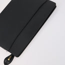 LOUIS VUITTON Epi Monogram Clutch Bag 4Set Black LV Auth 148075-14