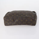 LOUIS VUITTON Epi Monogram Clutch Bag 4Set Black LV Auth 148075-5