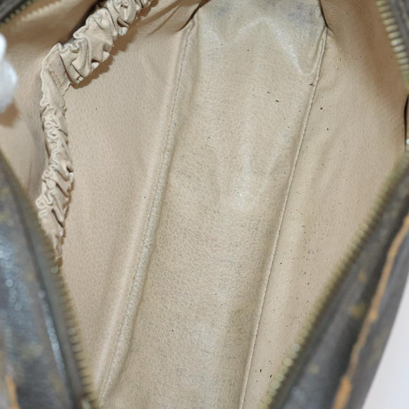 LOUIS VUITTON Epi Monogram Clutch Bag 4Set Black LV Auth 148075