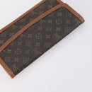 LOUIS VUITTON Epi Monogram Clutch Bag 4Set Black LV Auth 148075-9